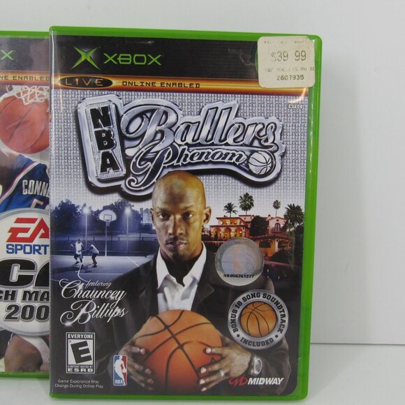 XBOX Games Lot of 3 Basketball with Manuals and Discs NBA NCAA Preowned - Picture 8 of 11